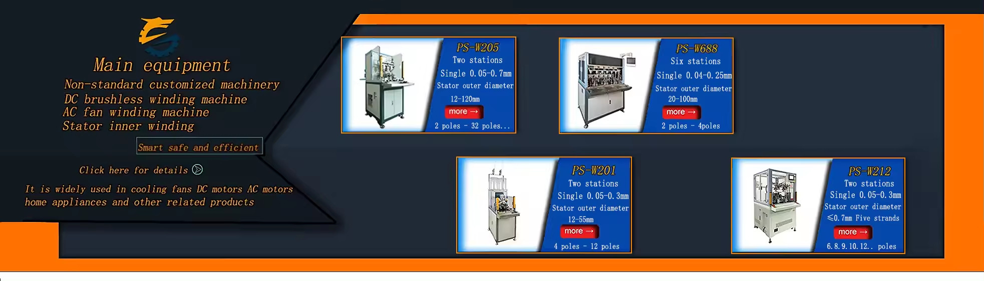 qualità Bobinatrice dello statore del motore fabbrica